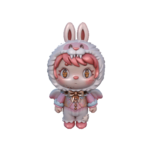 Labubu 3D: Transforming Digital Art into Tangible Delight - 3D Model