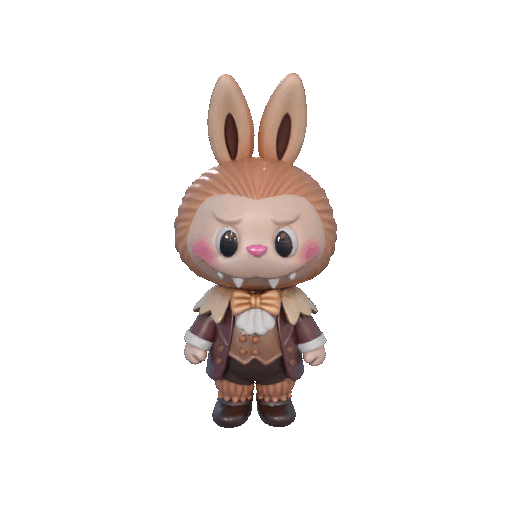 Labubu 3D Model Animation