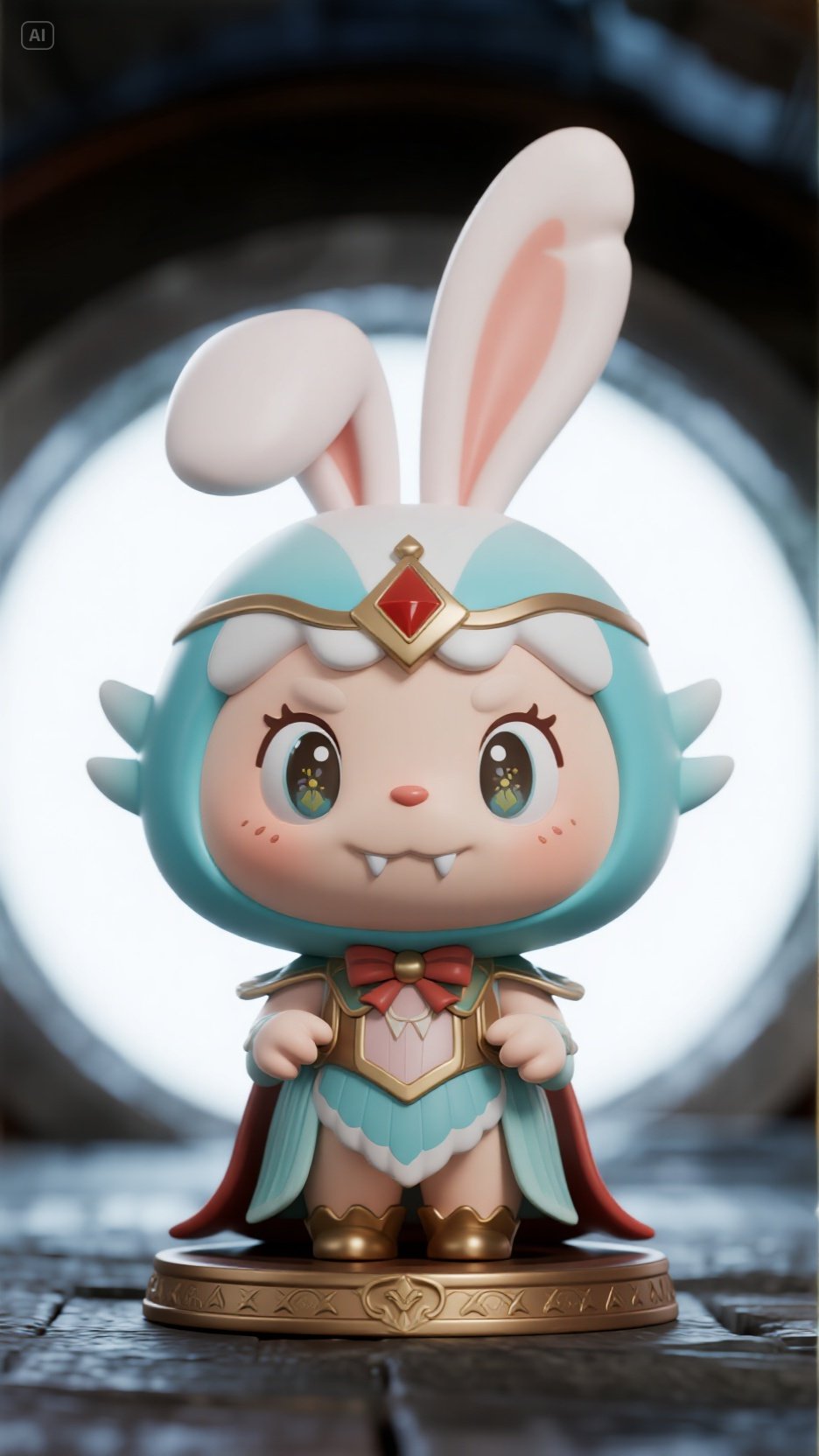 Charming Labubu 3D: From Digital Concept to Tangible Creation - Original Image